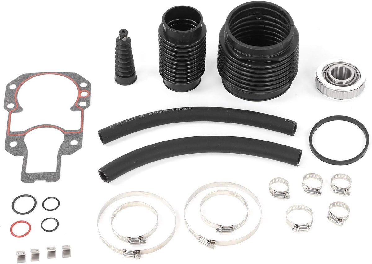 SnelShoppen - Alpha 1 Gen 1 Bellows Kit, Outboard Bellows Mirror Reparatie Kit 30 803097T1, Geschikt voor Mercruiser Alpha One Gen 1 (1977-1990), Comp