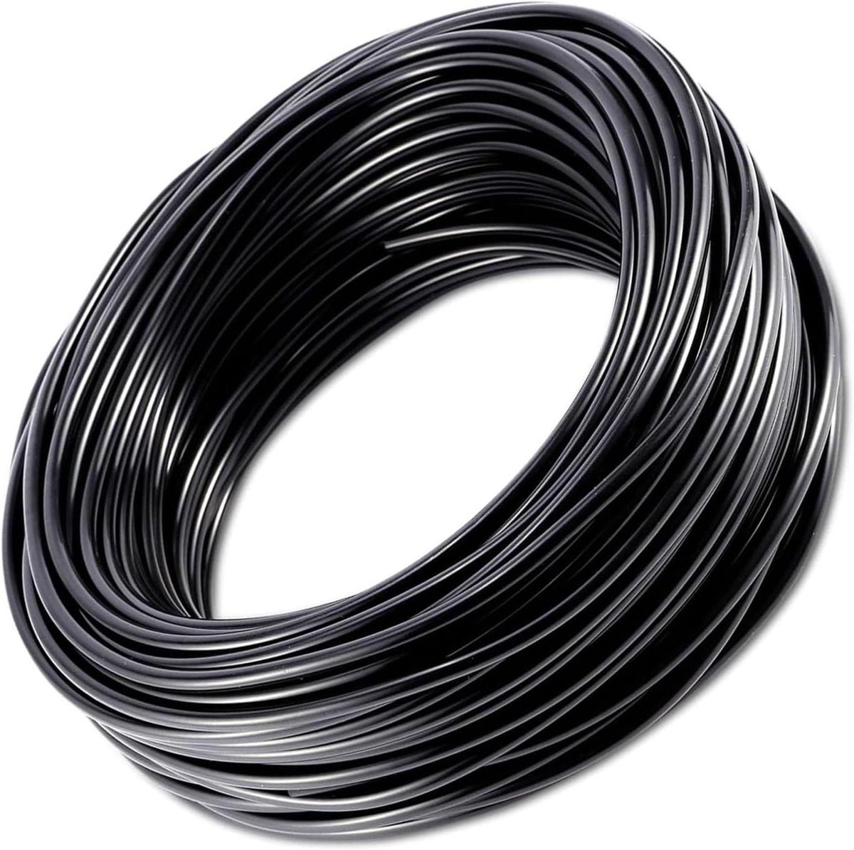 Micro-irrigatieslang - Druppelslang Waterslang - Tuin bewateren - Hoge drukbestendig - 50 meter - Zwart