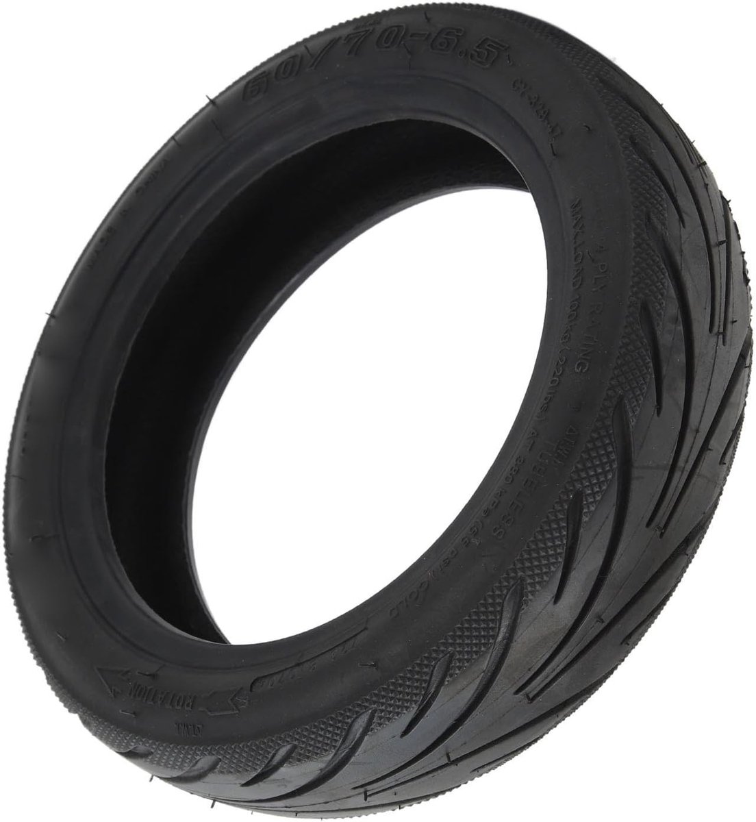 SnelShoppen - Elektrische Scooterbanden 60/70-6.5, Vacuümrubber, Schokabsorberend, Off-road Vervangingswielen voor Elektrische Scooter, Duurzaam en Ve