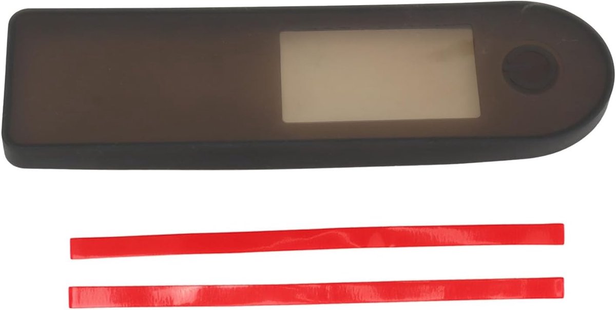 SnelShoppen - Elektrische Scooter Dashboard Cover voor Xiaomi 4 Pro, Waterdichte Beschermende Cover van Zacht Silicone, Zwart, Perfecte Pasvorm, Voor