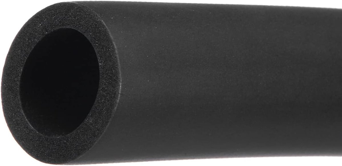 SnelShoppen - 20 inch Pijpisolatie, Foam Hoses en Handgrepen voor Sanitair, 20mm ID/20"/Zwart, Ideaal voor Isolatie en Bescherming