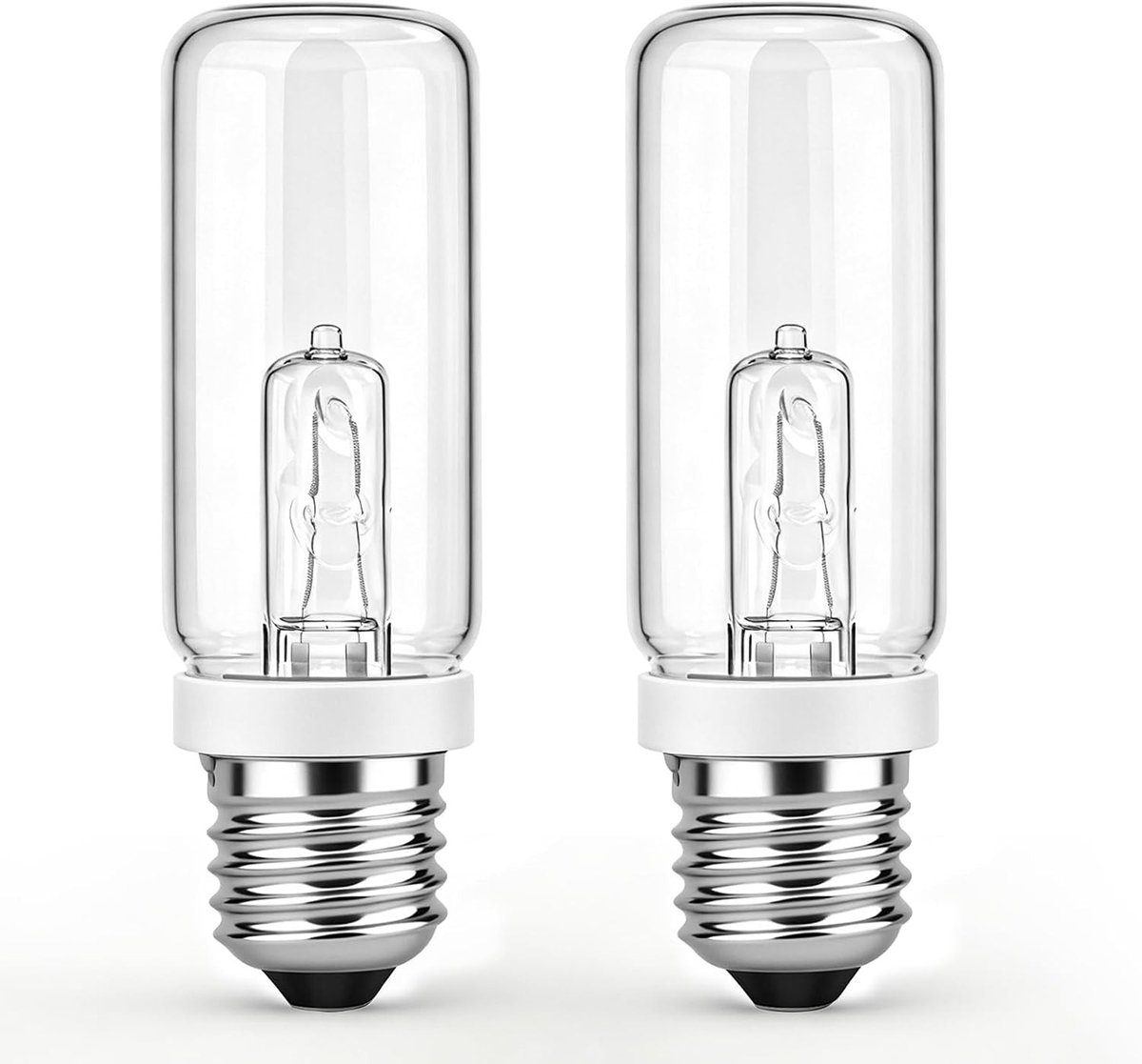 Set van 2 dimbare buislampen E27, 1835 lm, warm wit 2800 K, ideaal voor studio, slaapkamer en kantoor verlichting