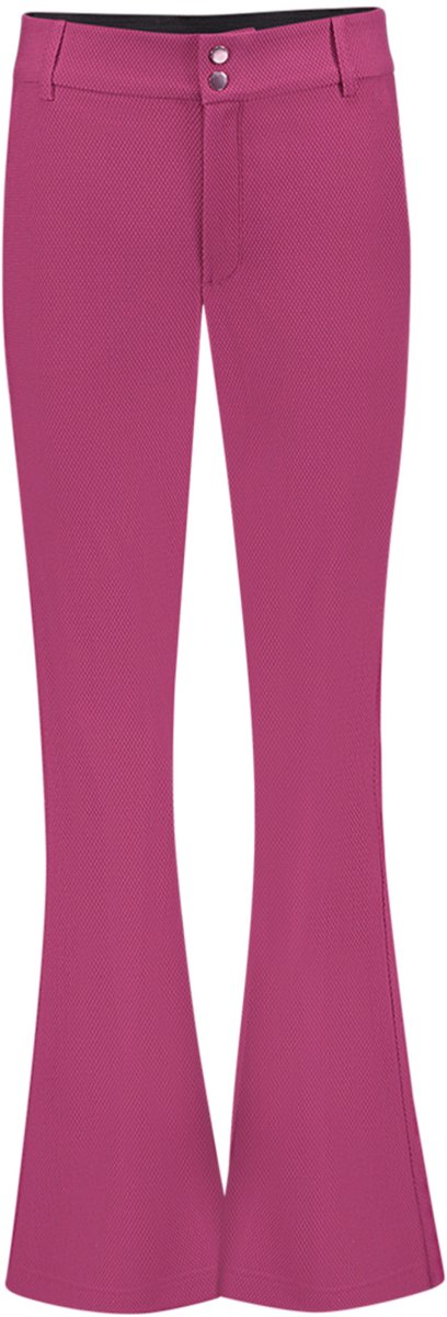 Geisha Broek Comfy Pantalon Met Rechte Pijp 61587 21 Cyclame Dames Maat - XS