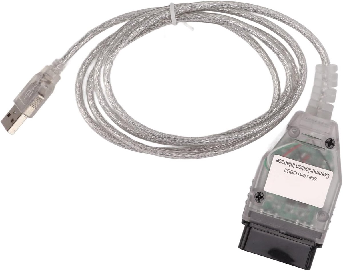 SnelShoppen - J2534 MINI VCI OBD2 Diagnostische Kabel voor K-Line ISO 9141, KWP 2000 ISO 14230-4, SAE J1850, CAN 2.0B - Compacte Auto Diagnose Adapter