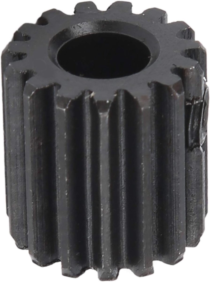 SnelShoppen - Sprocket Cast Staal 15 - Sprocket 6 Mm Ronde Gat MOD 0.8 voor Industriële Robot, 6 Mm/0.24 Inch Ronde Gat 0.8 Modulair