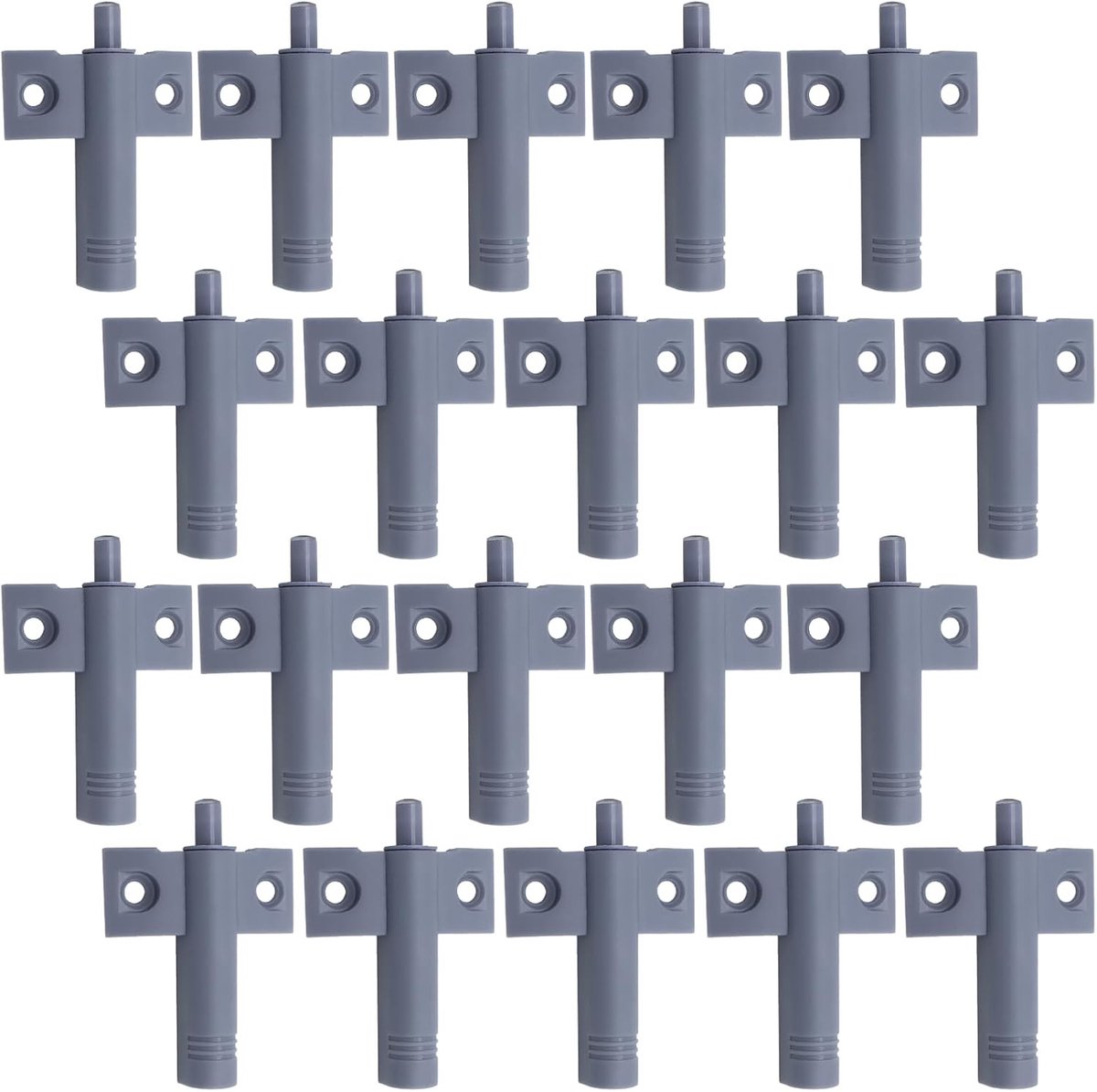 20 Stuks Dempers voor Kastdeuren - Zachte Sluiting Dempers en Schokdempers voor Kasten, Lades en Deuren