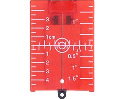 Magnetic Laser Target Plate, Guide Plate with Stand for Green/Red Beam Laser Level Laser Targets Magnetic Floor Laser - ShopVlot