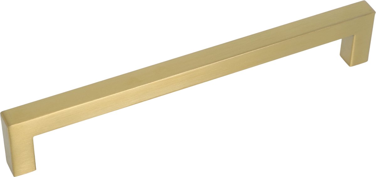Meubelgreep Vera mat goud 204mm - Boorafstand 192mm
