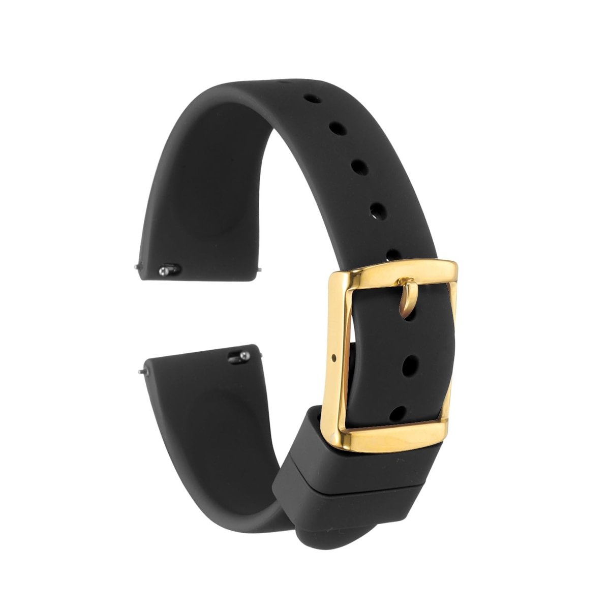 Solidchoice - Silicone Horlogeband 18mm met Snelle Bevestiging