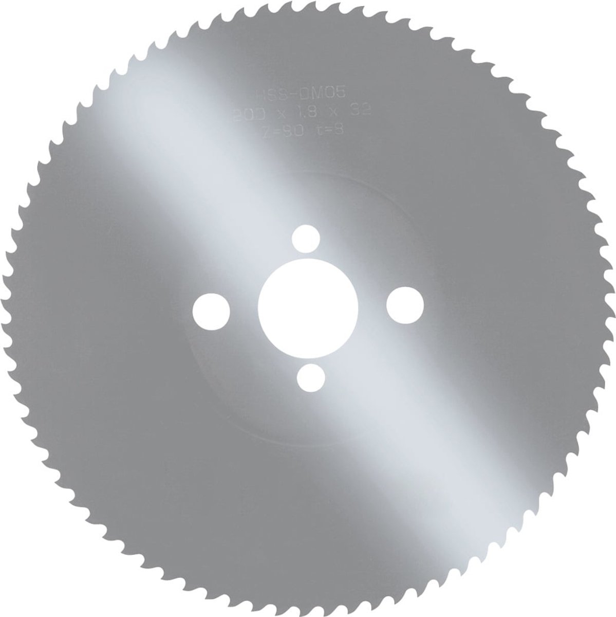 Metaalzaagblad Vorm BW D.300mm B.2,5mm HSS Asgat-D.32mm T.220 TECWERK