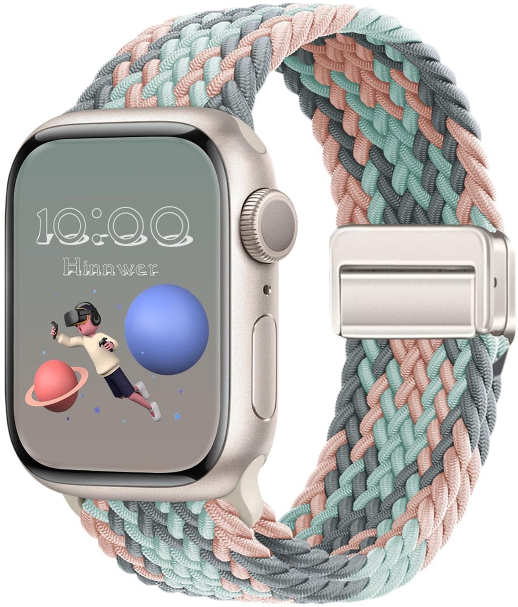 Solidchoice - Elastische Sportband voor Apple Watch