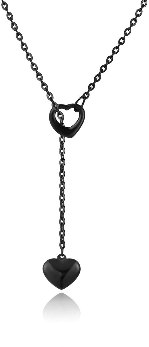 Solidchoice - Lange Y Lariat Ketting van Roestvrij Staal voor Dames