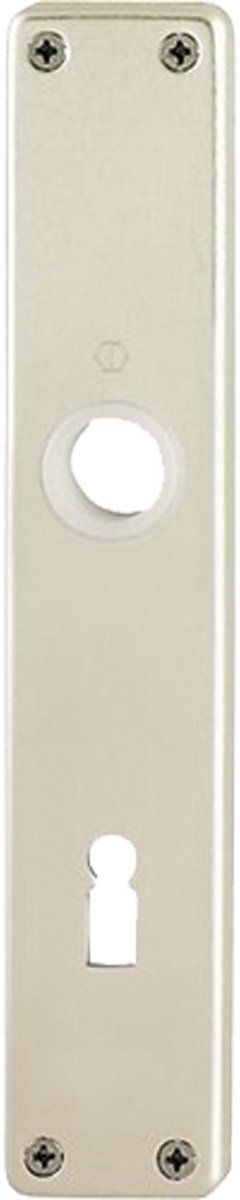 HOPPE Langschildpaar 202SP F2/nieuwzilverkleurig F2 BB 72mm - 6030548