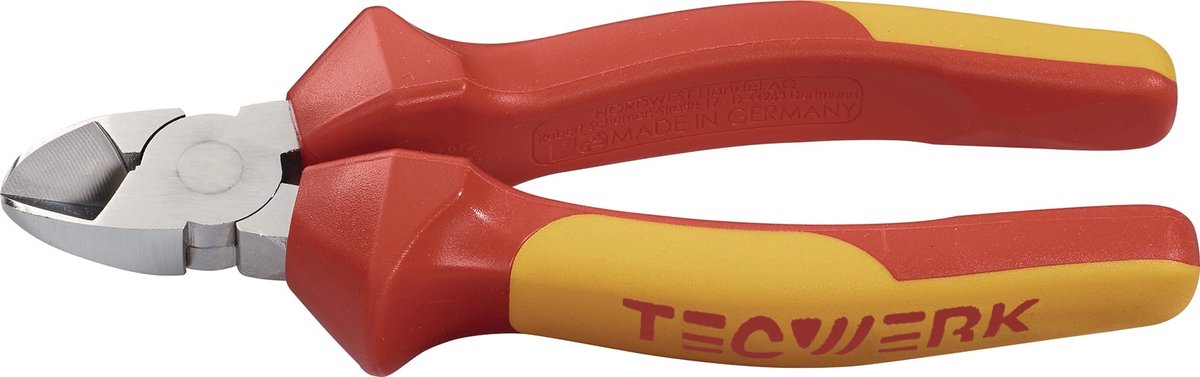 Zijkniptang L.160mm VDE meercomponenten handvatten TECWERK