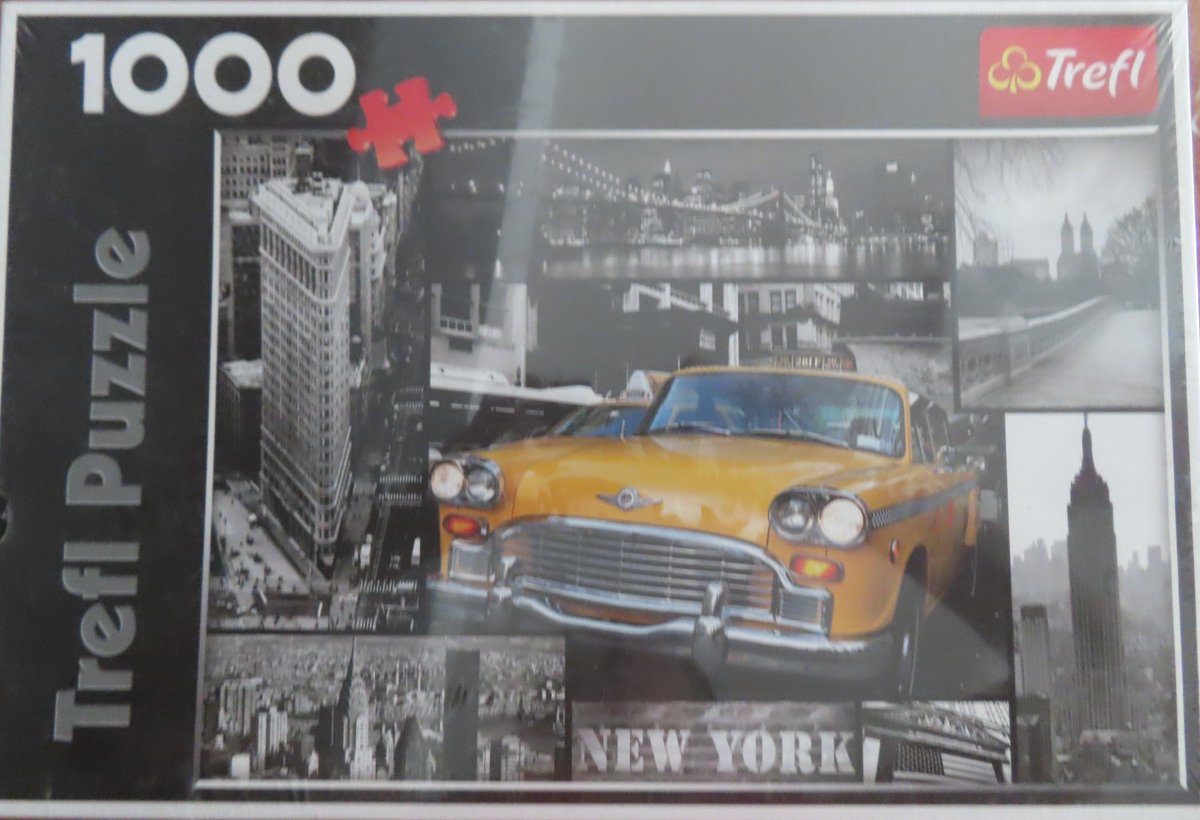 Trefi - Legpuzzel - 1000 stukjes - New York Collage