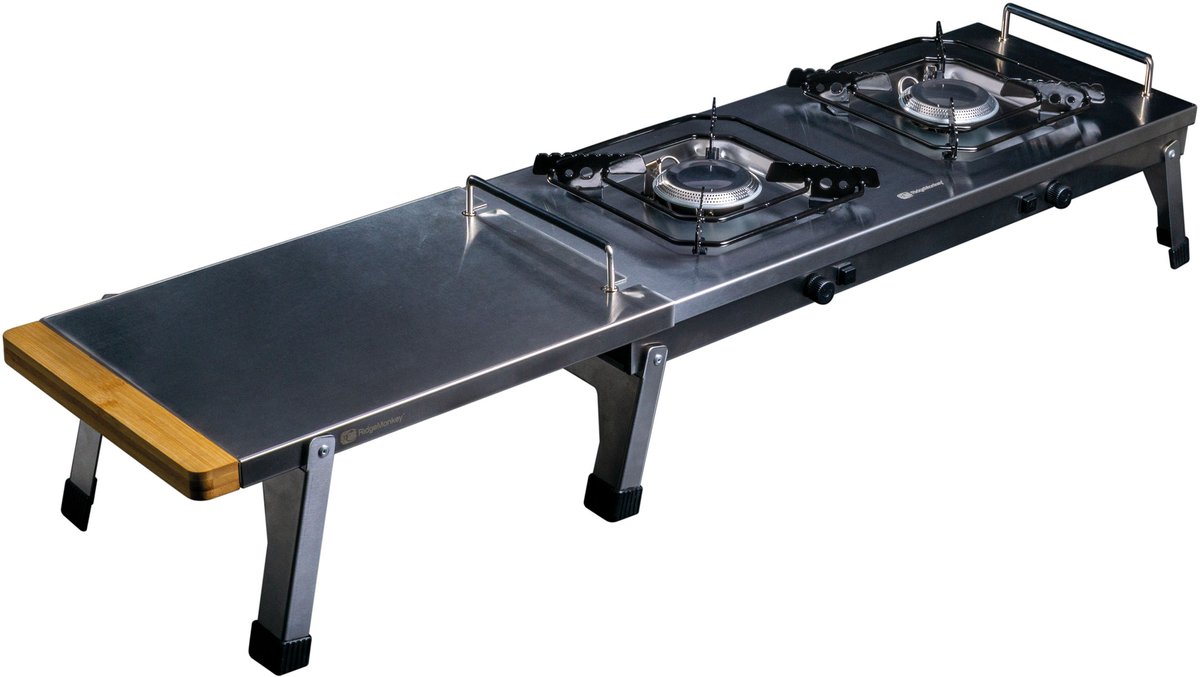 Ridgemonkey Grilla CookStation Double Hob Kookstel - Kookstel