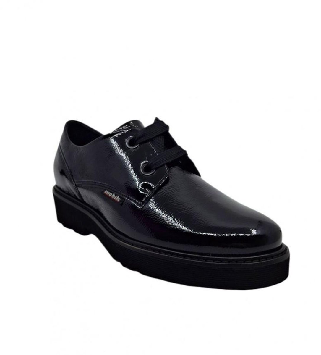 Mobils Veterschoenen - Mobils orelia vernis black veterschoen
