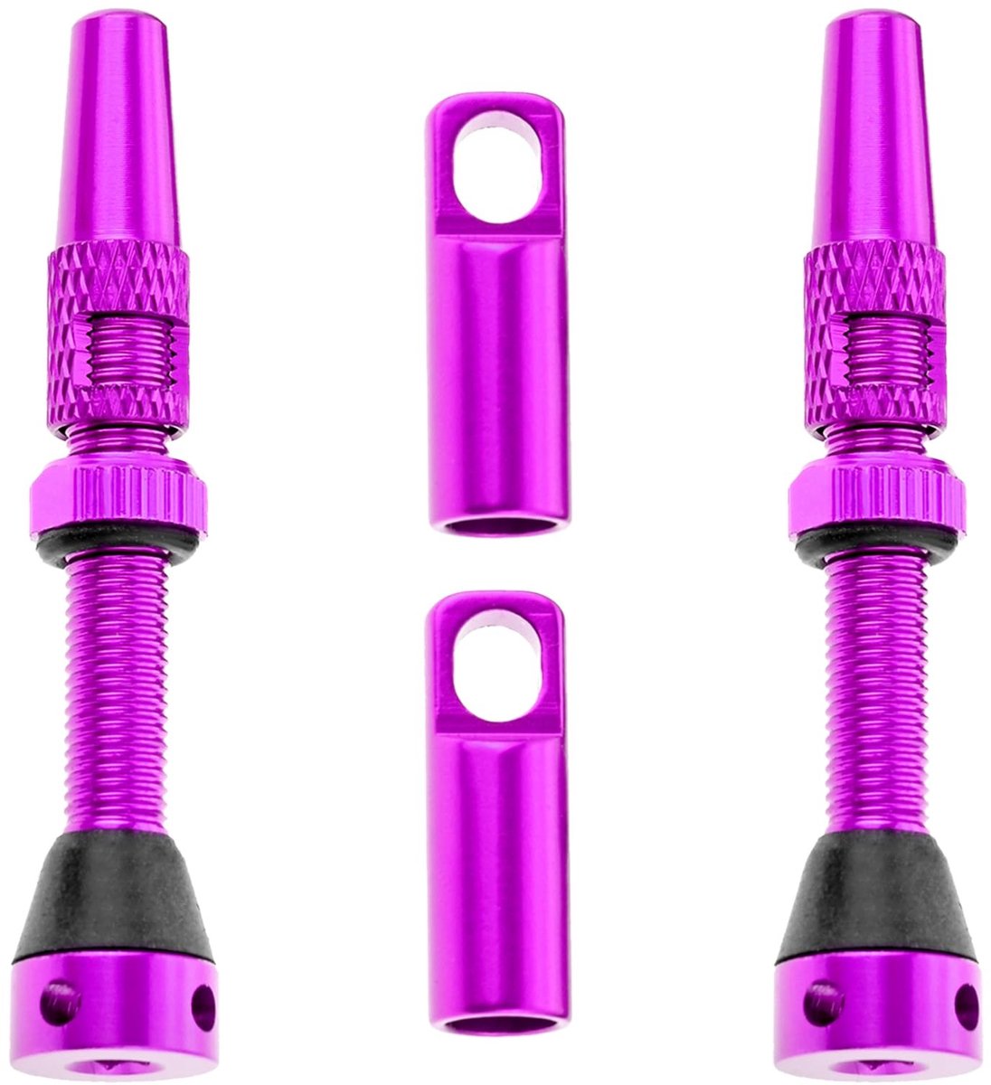 Solidchoice - 2 Stuks Presta Tubeless Ventielen voor Fietsen