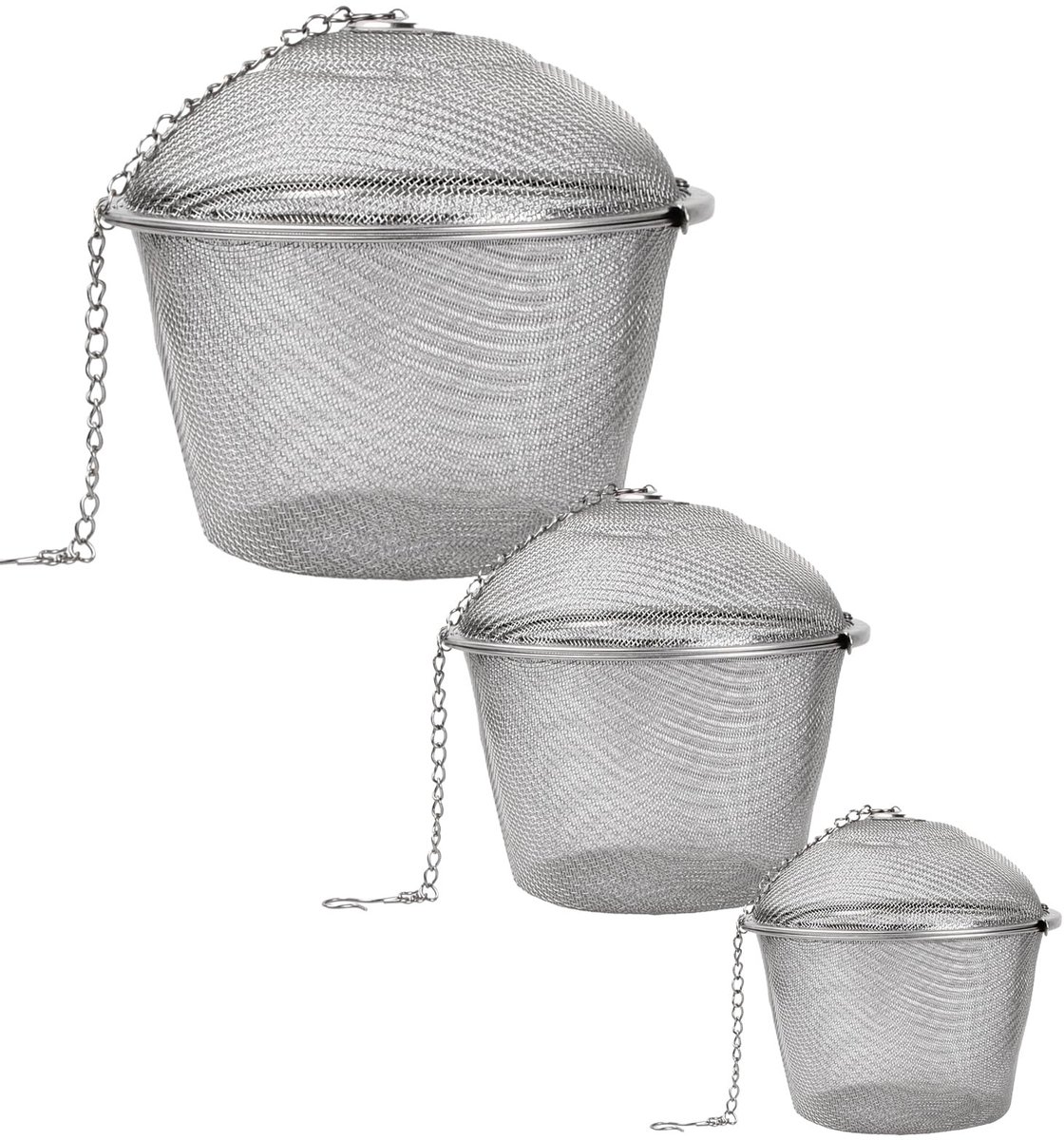 Solidchoice - Set van 3 RVS Ultrasone Sieraden Reinigers voor Optimaal Onderhoud