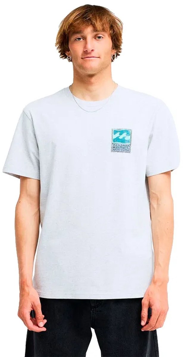 Billabong Stamp T-shirt Met Korte Mouwen Wit XL Man