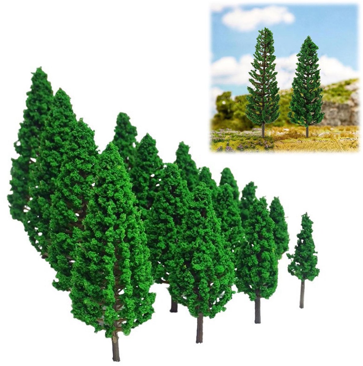 Solidchoice - Miniatuurbomen voor Modelbouw en Diorama's