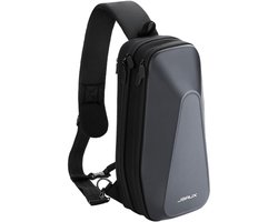JSAUX Schoudertas voor Steam Deck / ROG Ally / PlayStation Portal - Harde Beschermtas met Accessoire vakken - Zwart - BG0105X