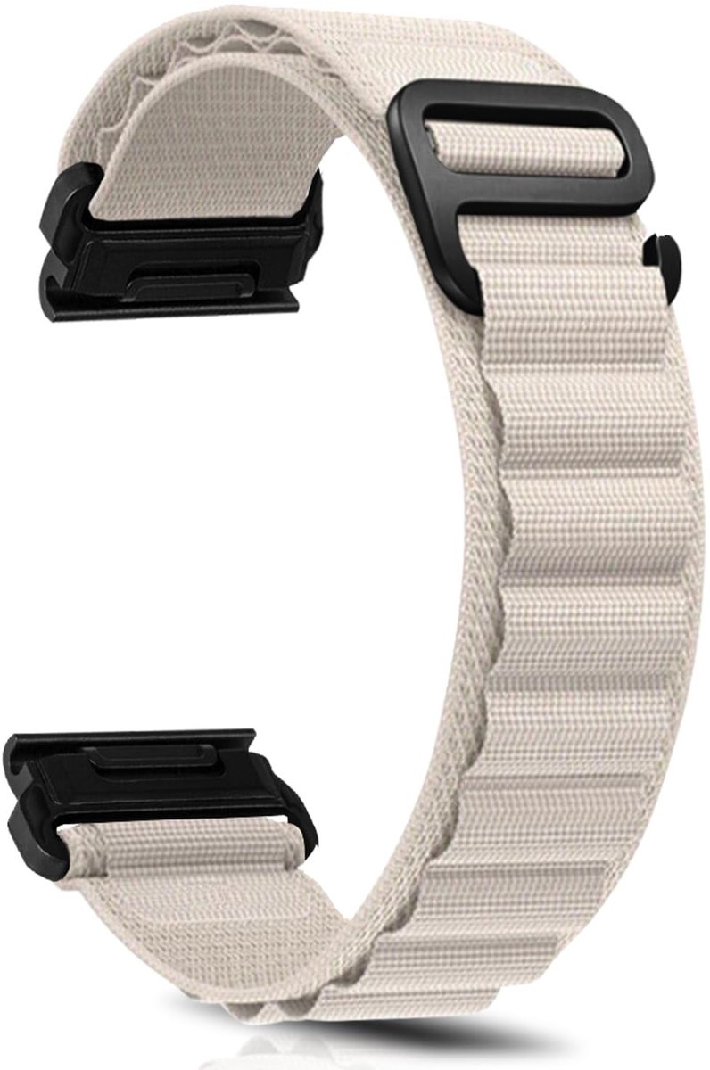 Solidchoice - Verstelbare Nylon QuickFit Armband 22 mm voor Smartwatch