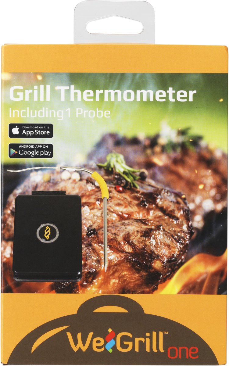 WeGrill One Smart Bluetooth Grillthermometer met Temperatuursensor