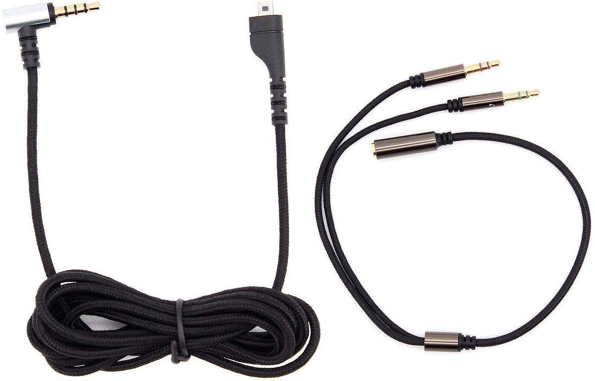 Solidchoice - 2 Meter Vervangende Audio Kabel voor Gaming Headsets
