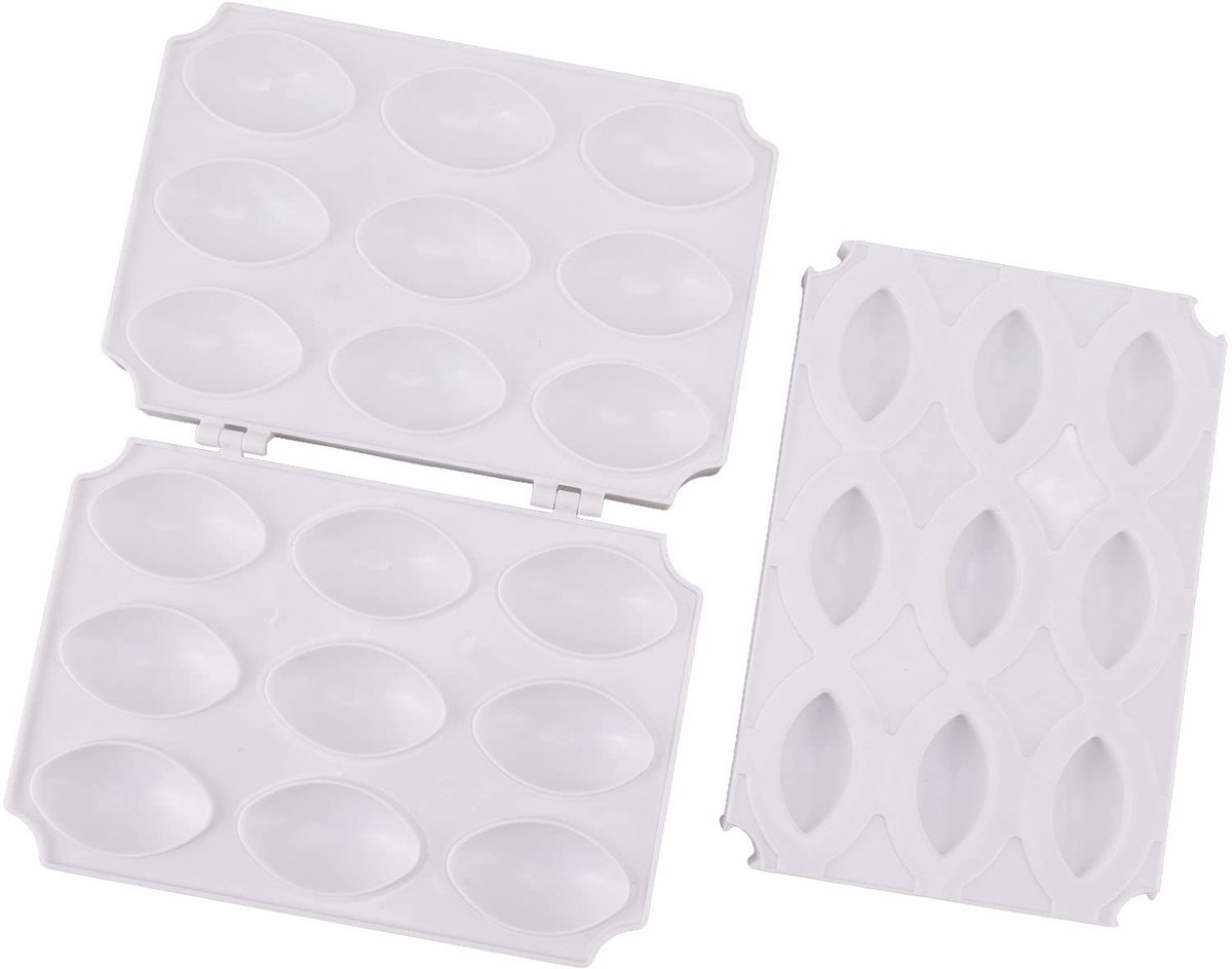 Solidchoice - Vleesballen Maker met 9 Grids voor de Keuken