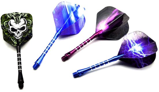 Solidchoice - Set van 60 Dart Flights in Diverse Kleuren en Stijlen van Solidchoice — afbeelding 2