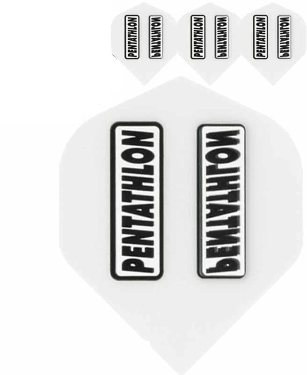 Solidchoice - Pentathlon Classic Dartflights Wit 10 Sets