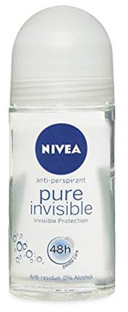 Solidchoice - Pure Invisible Deodorantroller voor Vrouwen, 6 stuks