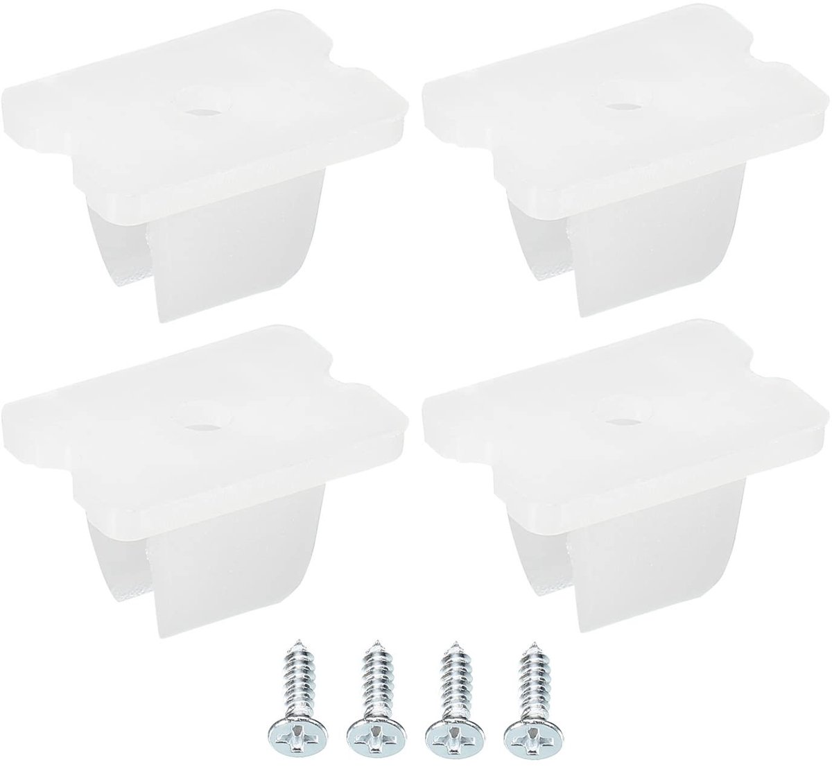 Solidchoice - 30 Stuks LED-Neonmontageclips - Bevestigingsklemmen voor 6-7 mm LED Strips