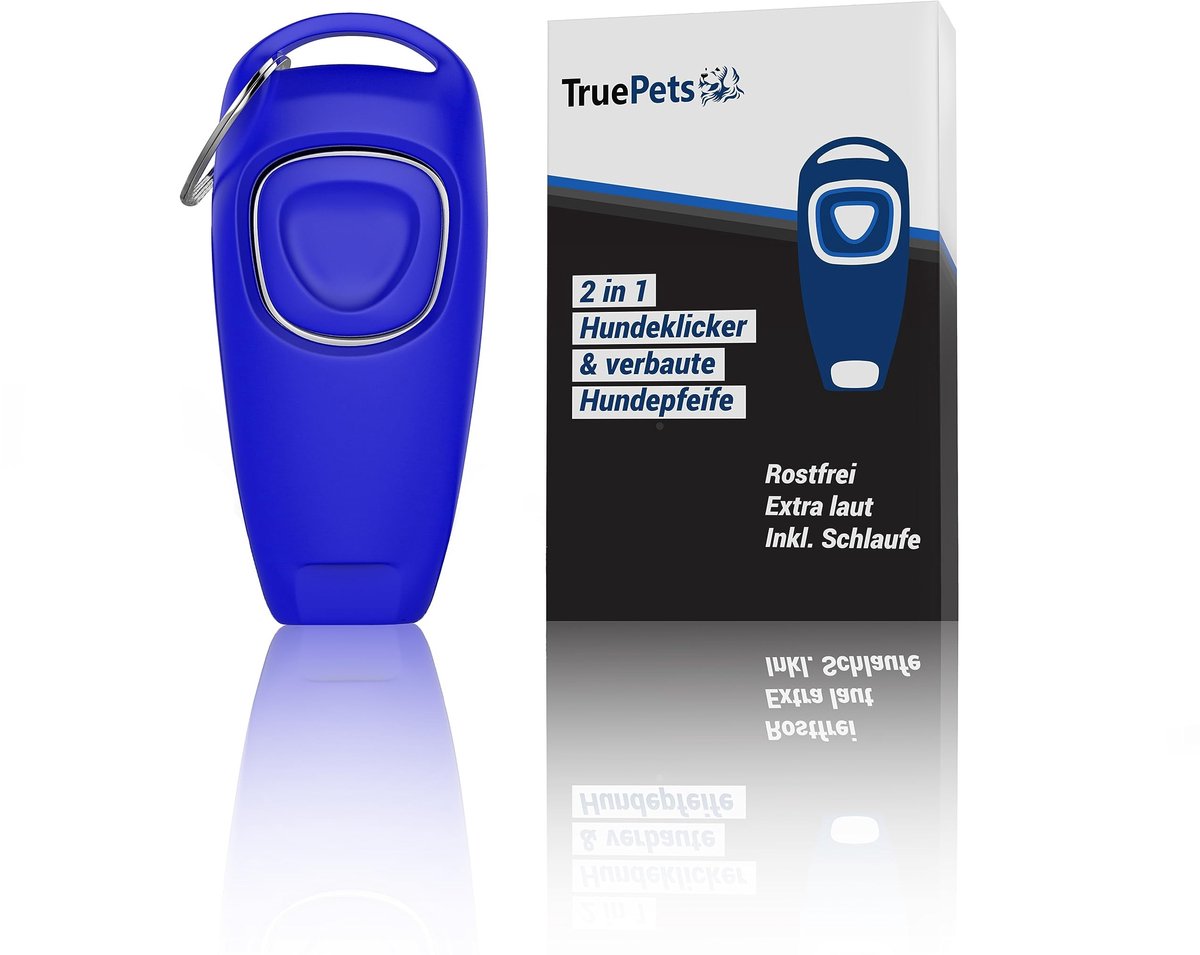 Solidchoice - 2in1 Hondenclicker met Fluitje
