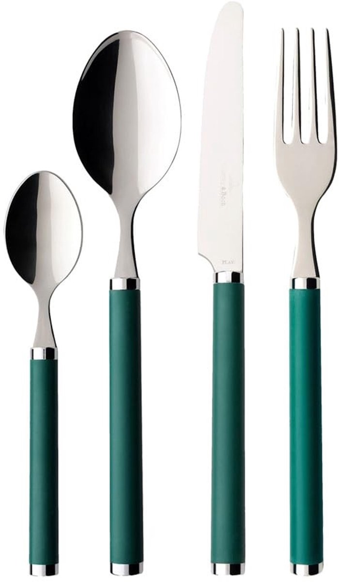 Solidchoice - Speelse tafelbestek set 24-delig