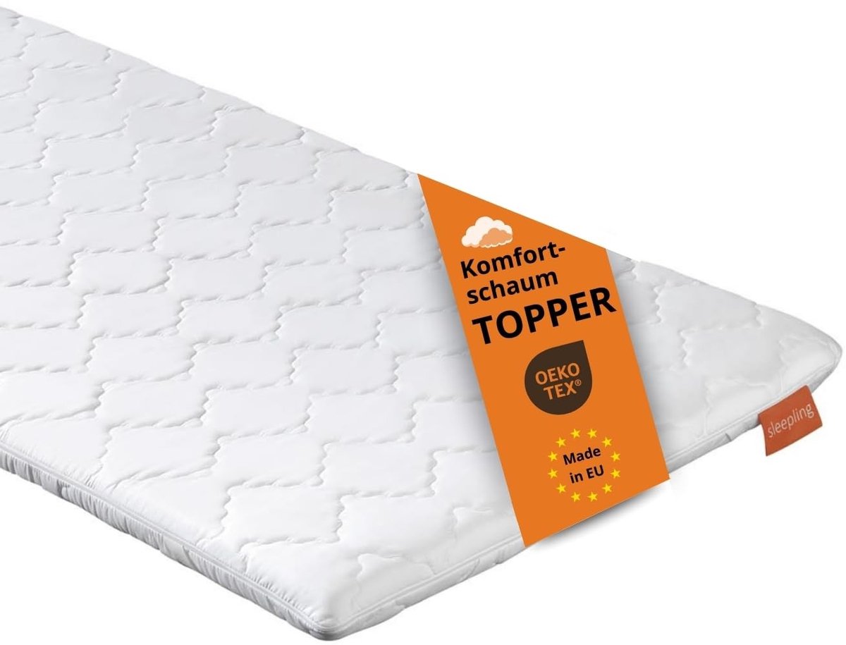 Solidchoice - Komfortschuim Topper, 200 x 200 cm, Orthopedisch