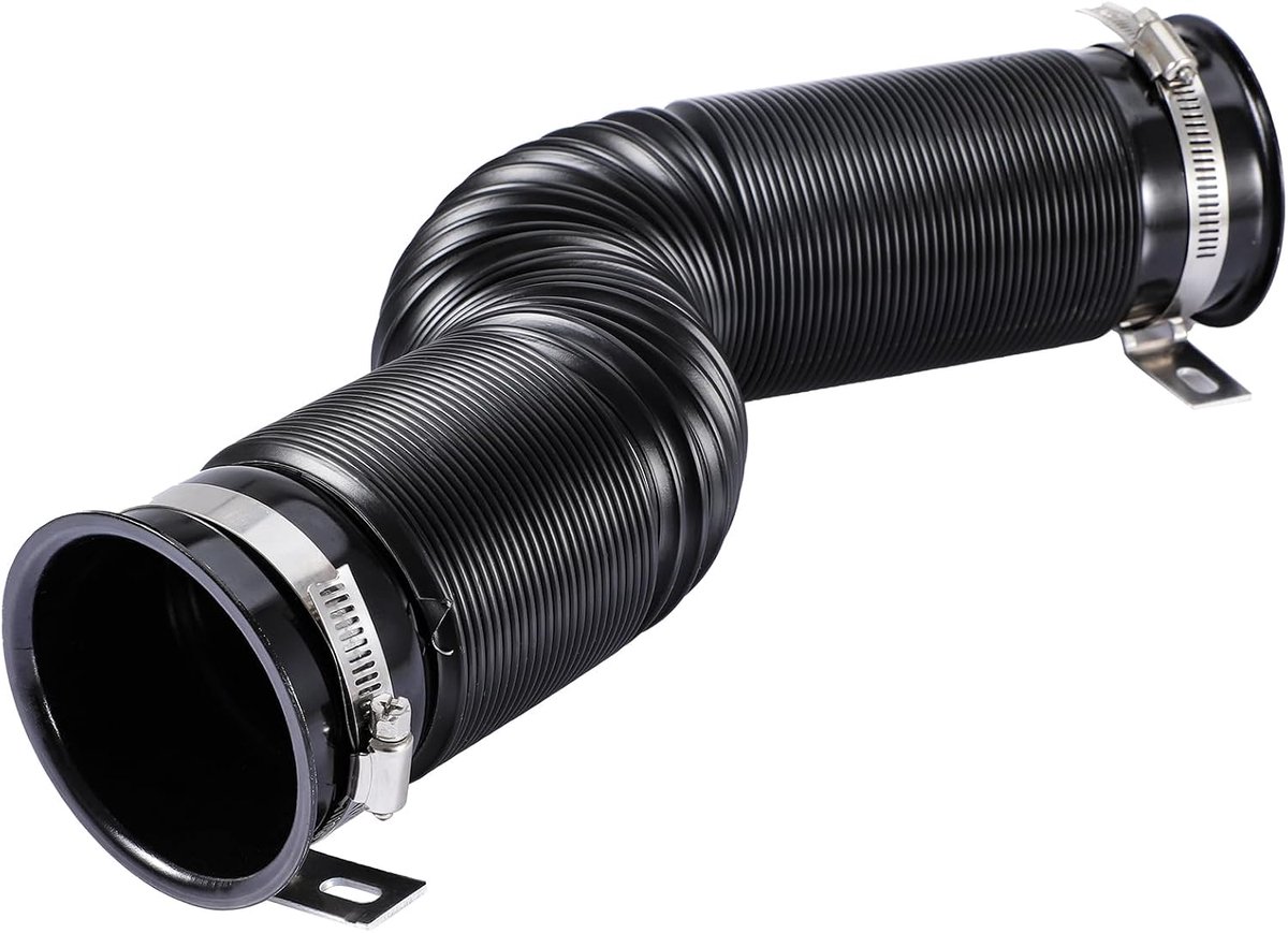 CarBole Universal 76mm Car Air Intake Hose,Auto Modified Air Intake Flexible Induction Pipe,Automotive Air Intake Tube - ShopVlot