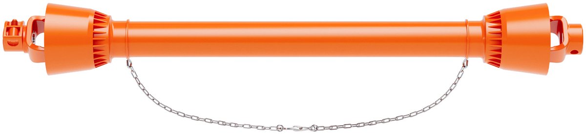 HoerFuriy - Series 4 PTO‑Aandrijfas Voor Tractor - Verstelbare Telescopische Aandrijfas - Zware Stalen As Voor Maaiers En Landbouwmachines - Uitschuifbaar Formaat: 110-155 cm