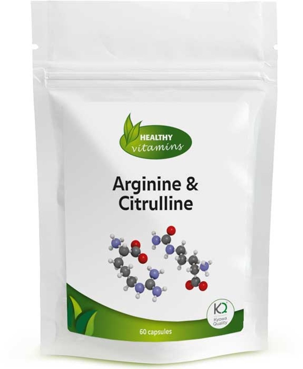 Arginine & Citrulline | 60 vegan capsules