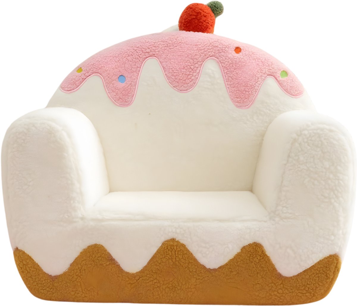 QORA® Kindersofa - Kinderzetel - Kinderbank - Zitzak - Kinder Zitzak- IJs- 41cm x 33cmx 19cm