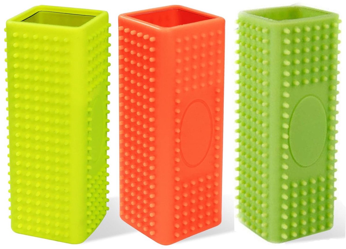 Solidchoice - Siliconen Huisdierenhaarborstel 2 Stuks voor Reinigen