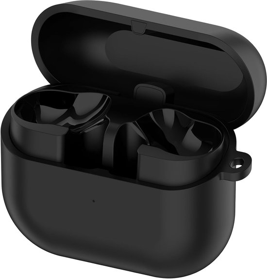Oordopjes oplaadcase compatibel met Samsung Galaxy Buds3 FE (SM-R420) oplaaddoos, draagbaar oplaadstation (zwart) — afbeelding 3