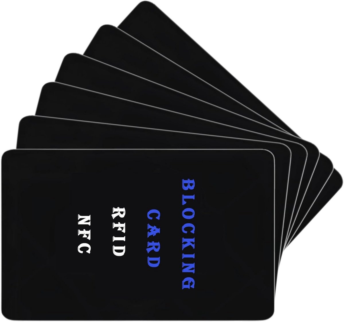 RFID Block Card - Ultra dun - Blauw - Bescherming tegen diefstal voor bankkaarten - SnelShoppen