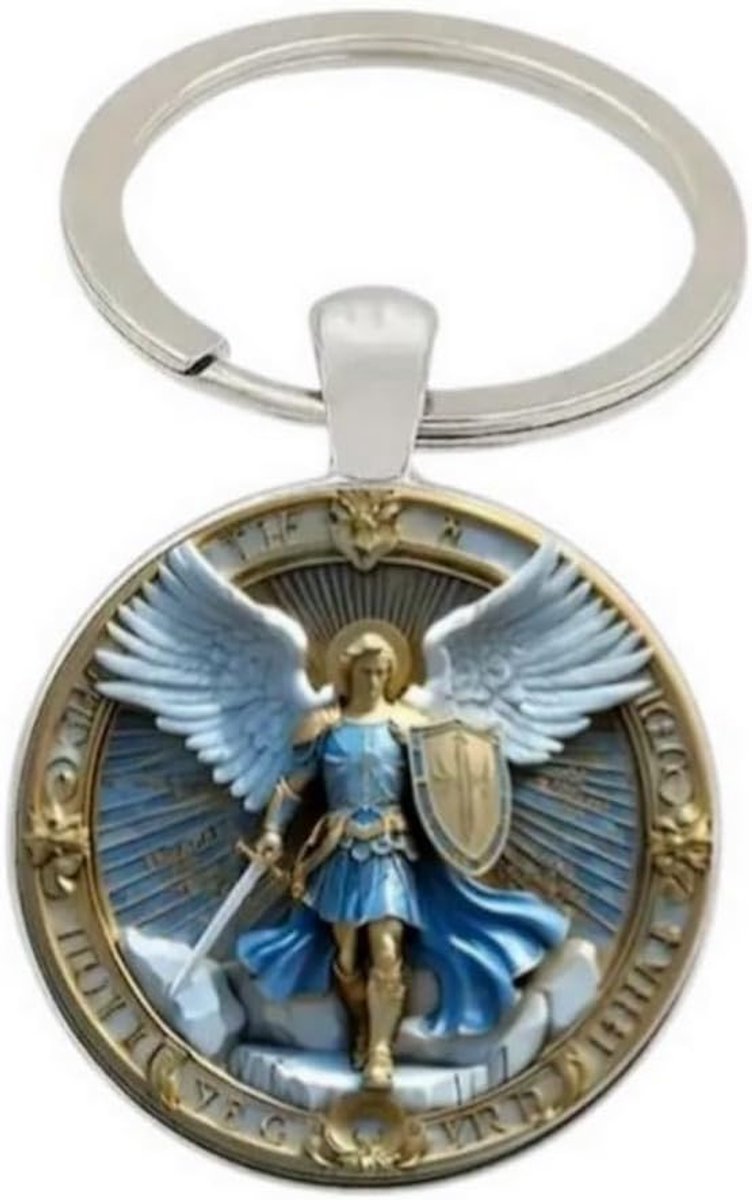 Cabochon tas sieraden bedrukt aartsengel michel mickael.