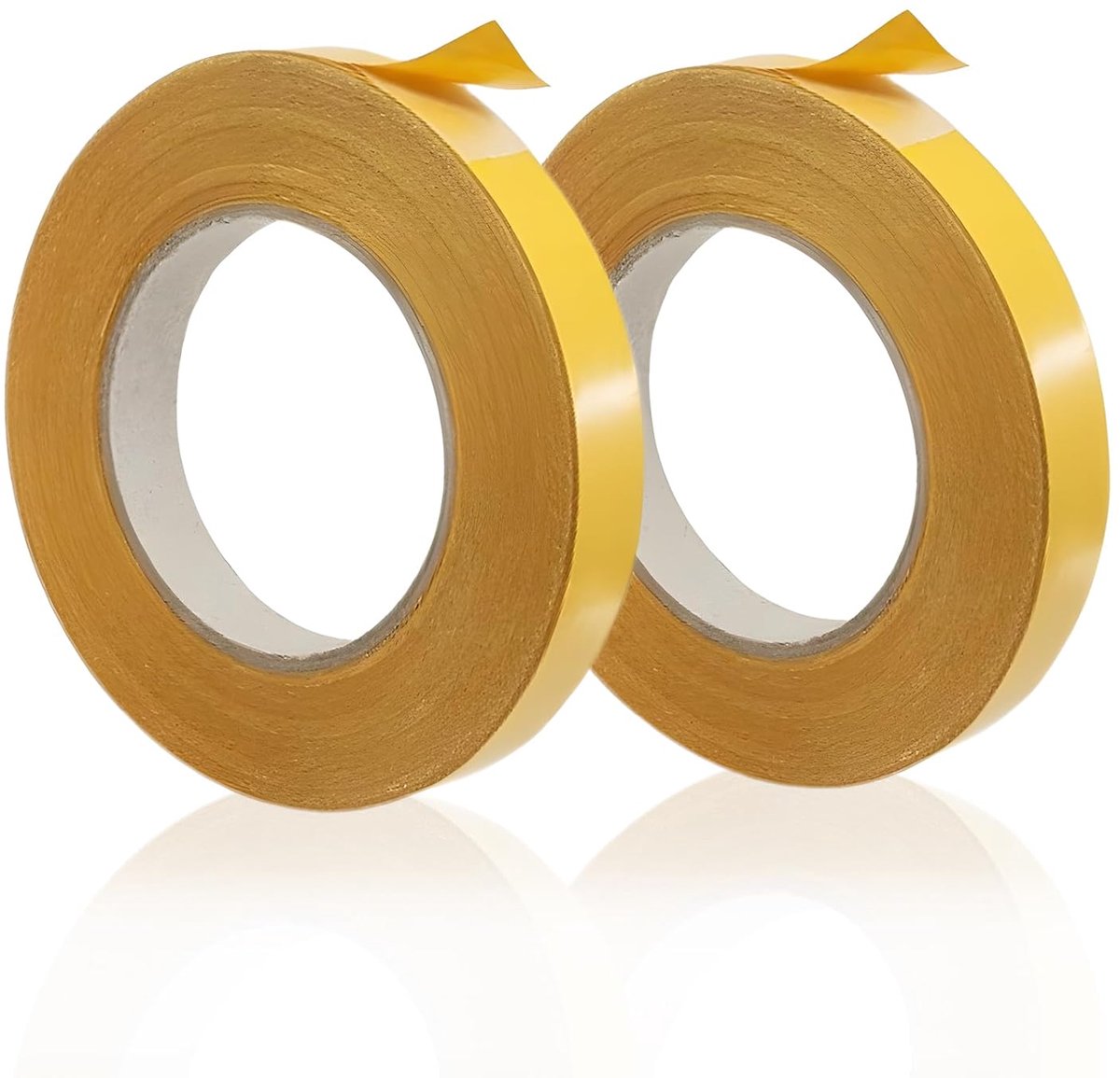Dubbelzijdige tape 10 mm x 10 m - Extra sterk en dun - Handafscheurbaar - Ideaal voor precisiewerk - SnelShoppen