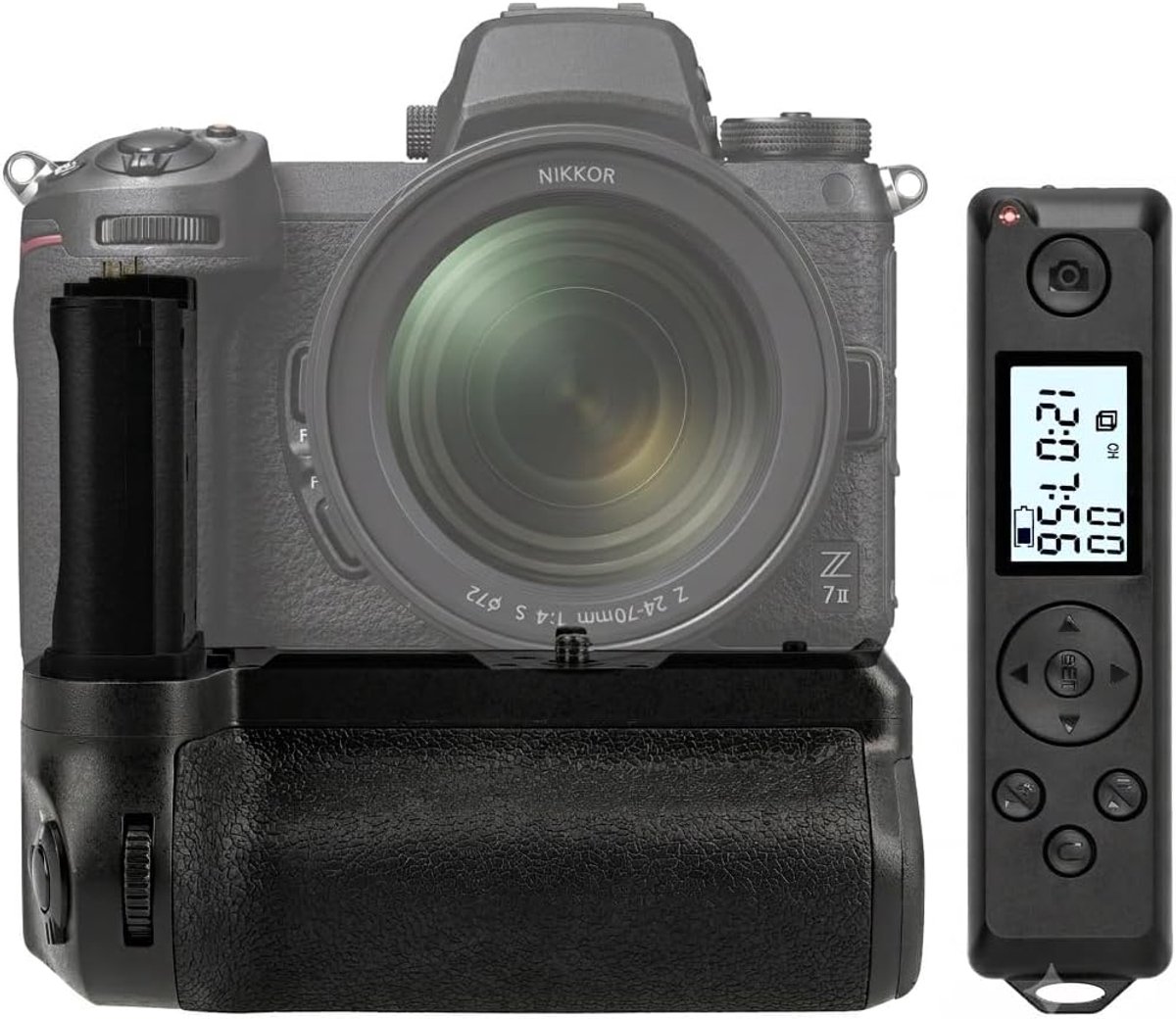 Batterijhandgreep voor Nikon Z8 - Dubbele batterijcapaciteit - Timer afstandsbediening - Verlengde opname tijd - SnelShoppen