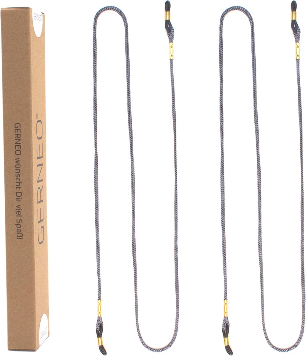 Brilkoord extra lang - hoogwaardig stoffen brillenkoord - unisex design - ideaal voor zonnebrillen en leesbrillen - ShopVlot