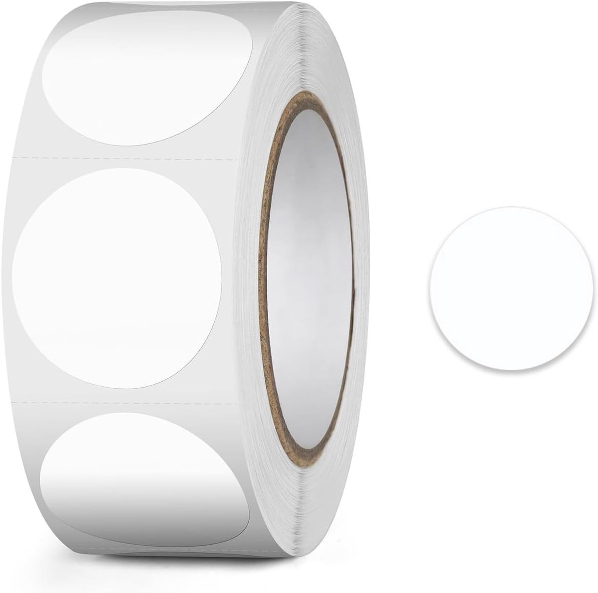 Ronde Stickers 25 mm - Zelfklevend - 500 Kleurige Dots - Perfect voor Organisatie - ShopVlot