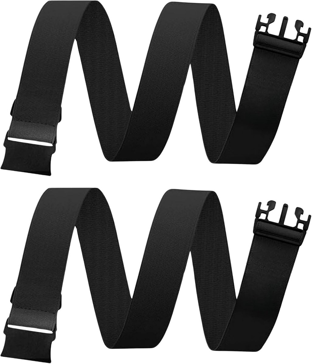 Werkriem voor mannen - elastische stretch - zwarte gespsluiting - geschikt voor outdoor activiteiten - ShopVlot